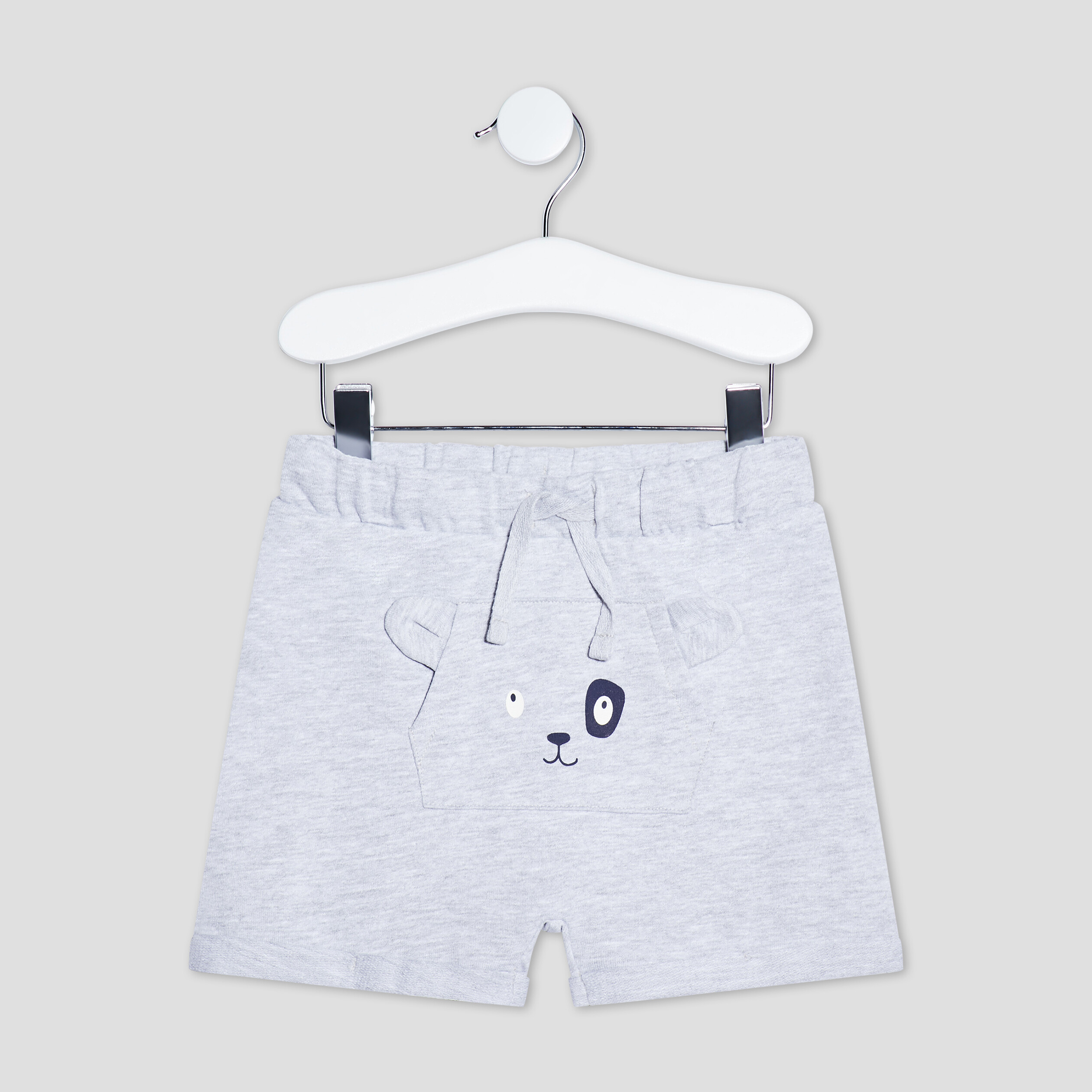 Short droit gris bébé garçon | La Halle