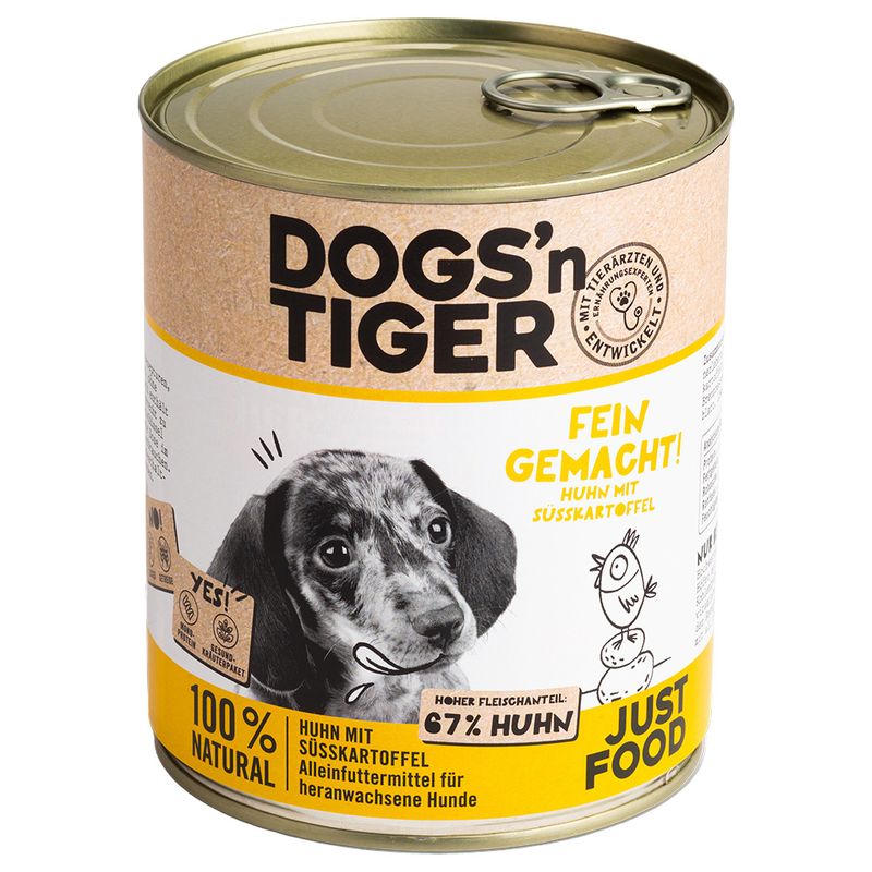 Sparpaket Dogs'n Tiger Junior 12 x 800 g