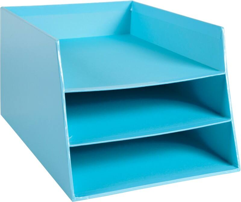 Exacompta Aquarel Briefablage DIN A4  Pappkarton Pastellblau