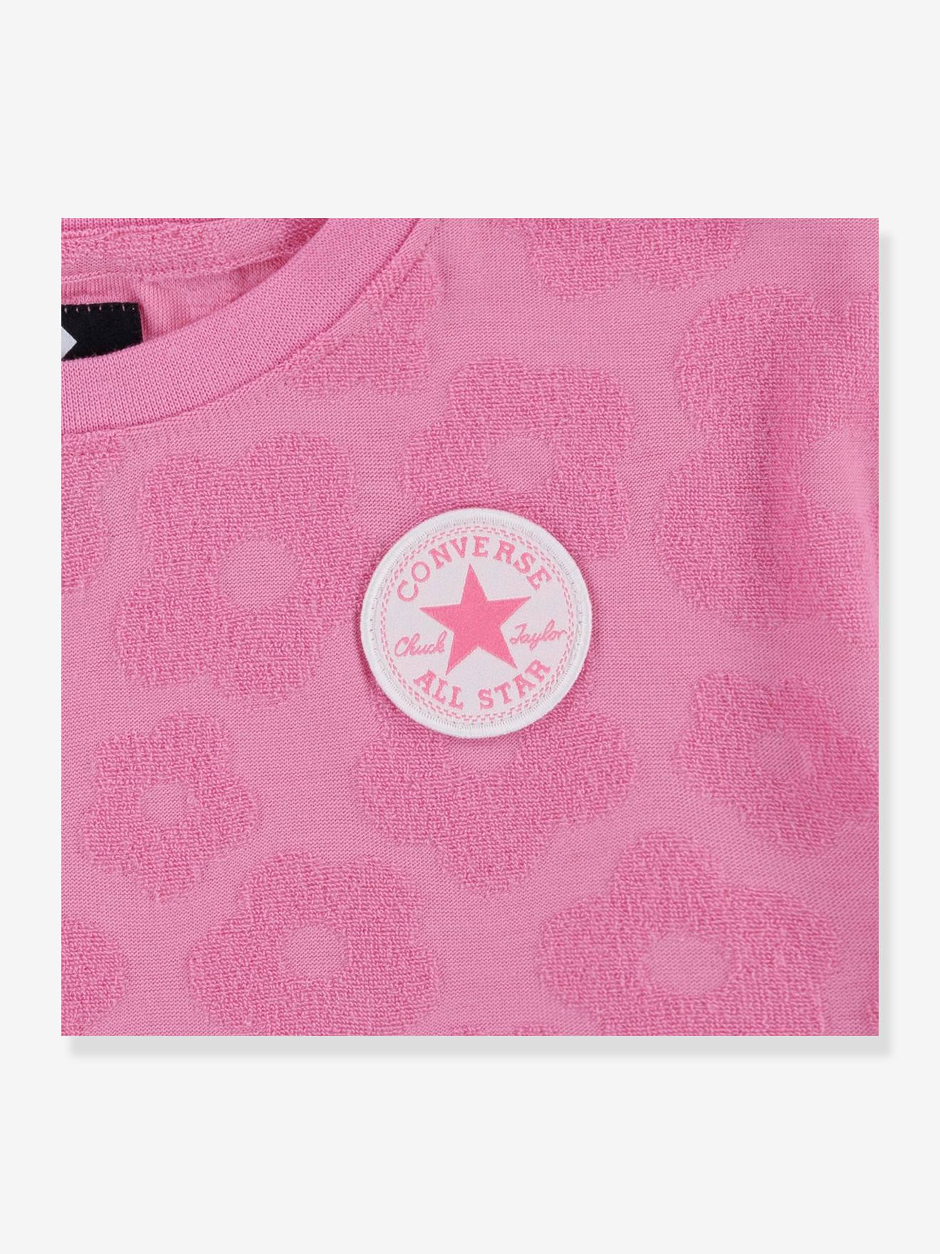 Converse Mädchen-Set: Shorts & T-Shirt CONVERSE - rosa