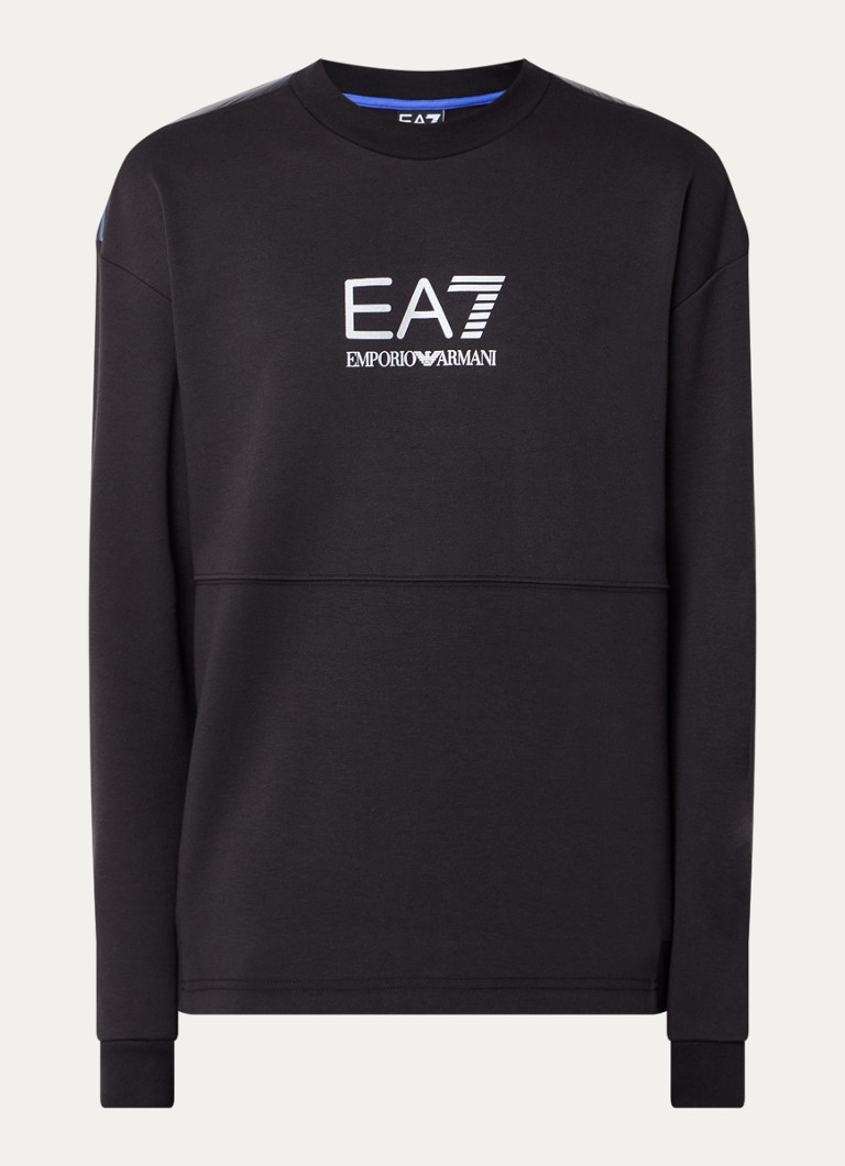 Pulover cu logo-ul Emporio Armani imprimat