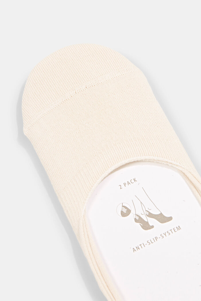 2er-Pack Füßlinge mit Anti-Slip-System