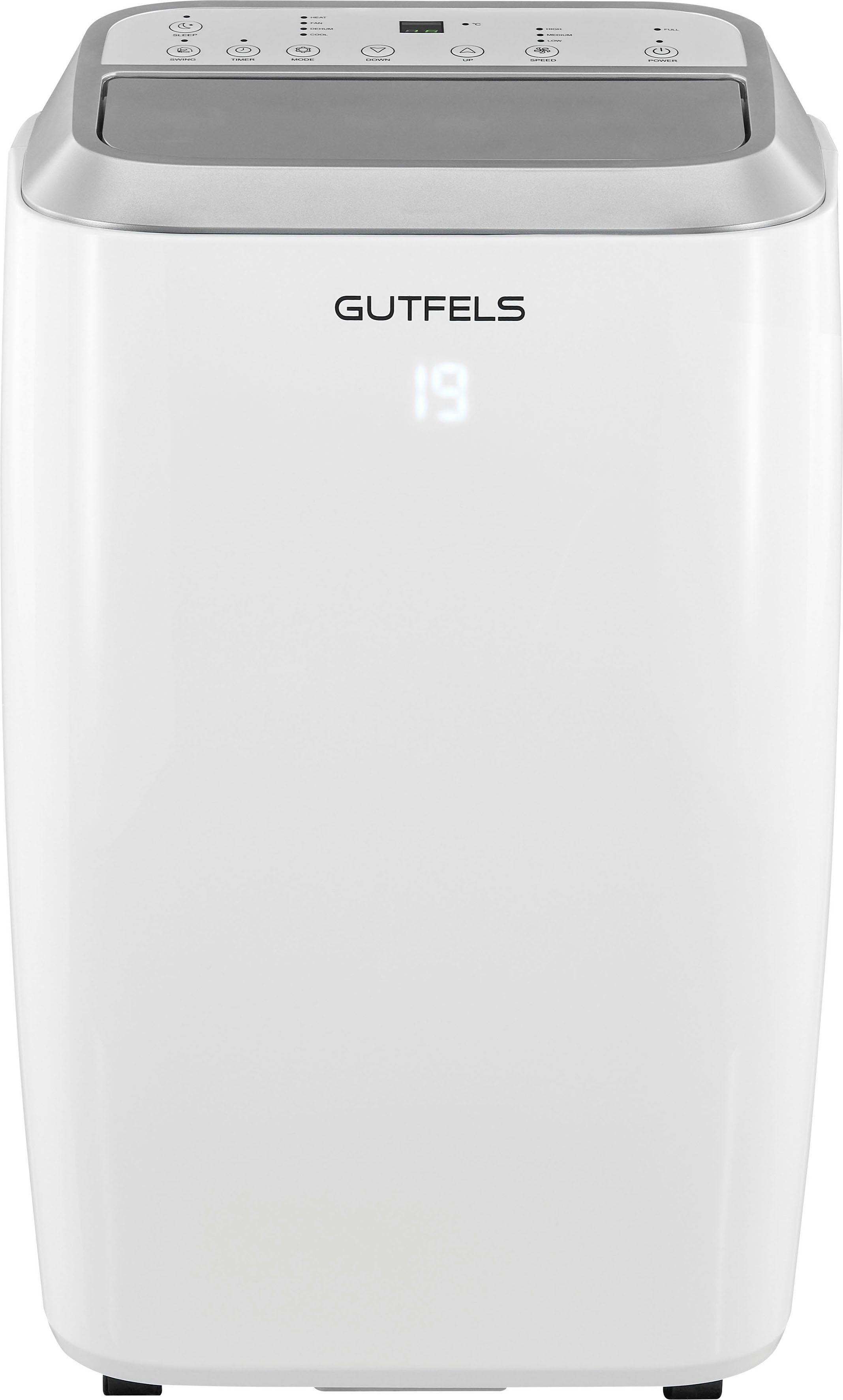 Gutfels 4-in-1-Klimagerät CM 81457 we, Luftkühlung - Entfeuchtung - Heizen, geeignet für 45 m² Räume