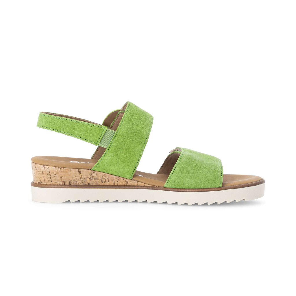 Gabor comfort Keilsandalette grün