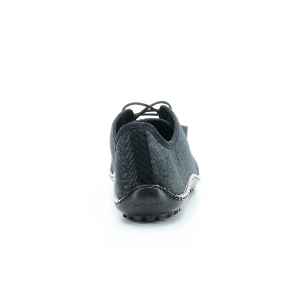 Leguano Denim Graphit Barfußsneakers