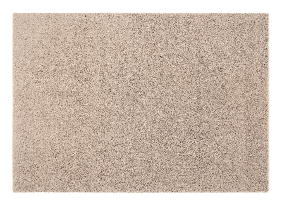 Hochflorteppich Soft Fun Beige 80 x 150 cm