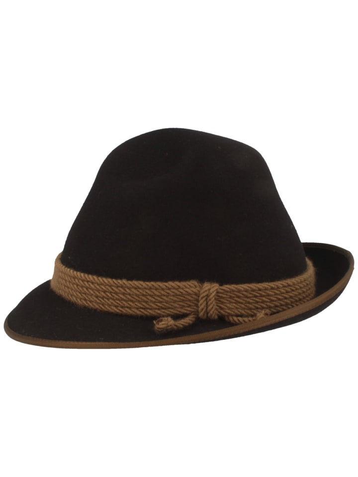 Hutmacher Zapf Trachtenhut in schwarz günstig kaufen