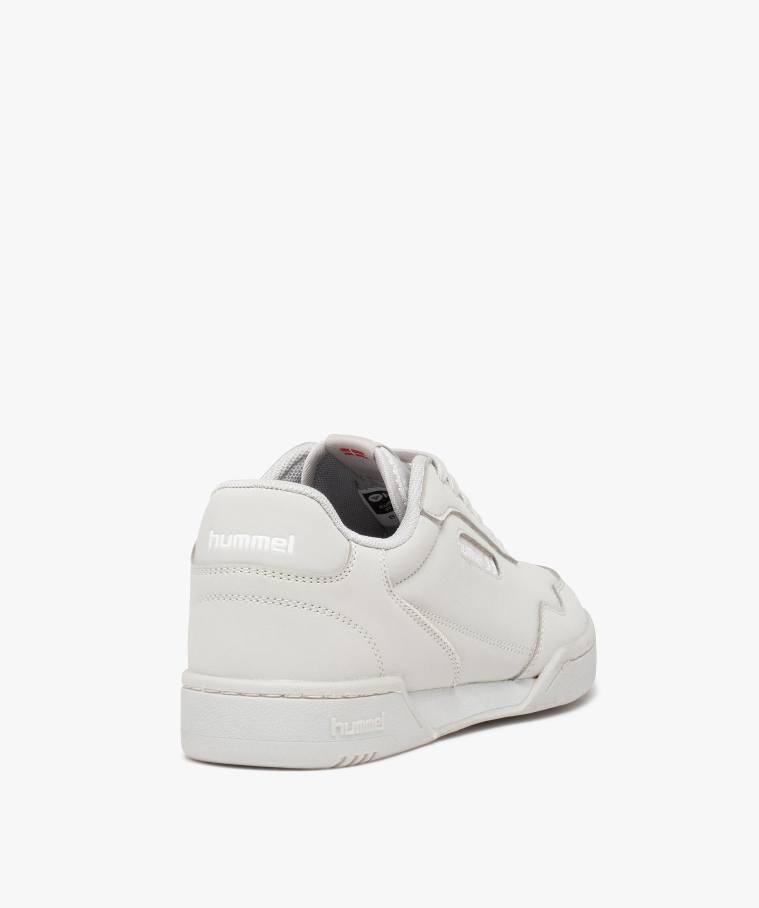 Baskets femme unies à lacets – Hummel Forli beige | GEMO