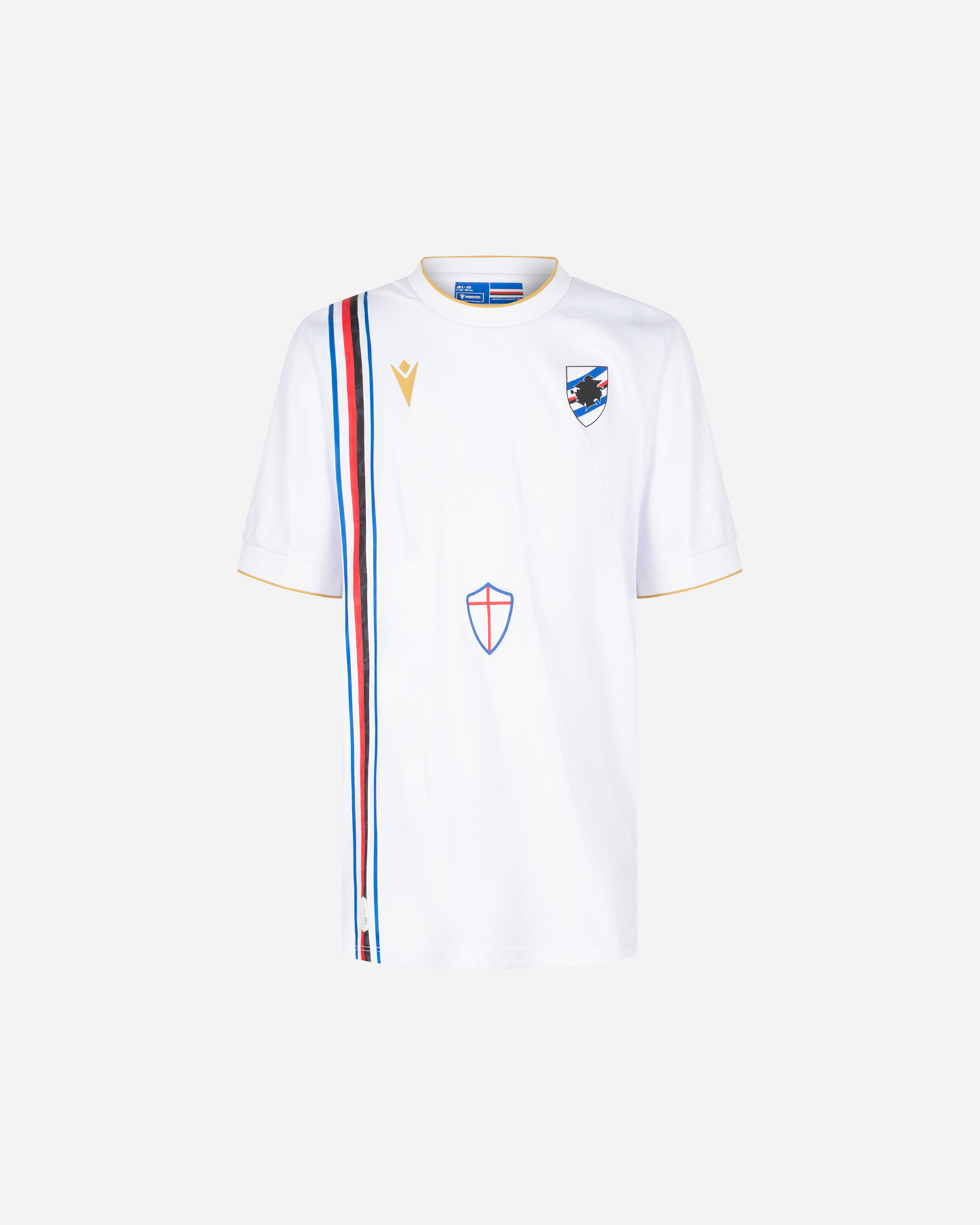 Oficiálny futbalový dres Macron Sampdoria 24-25 Jr., vonkajší 70003967