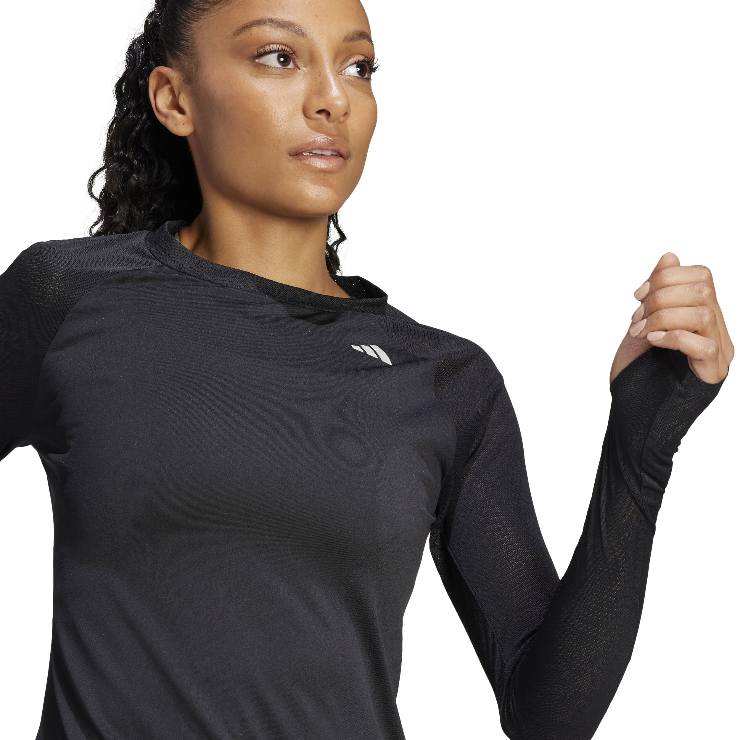 Adizero Lauftop Damen - Schwarz