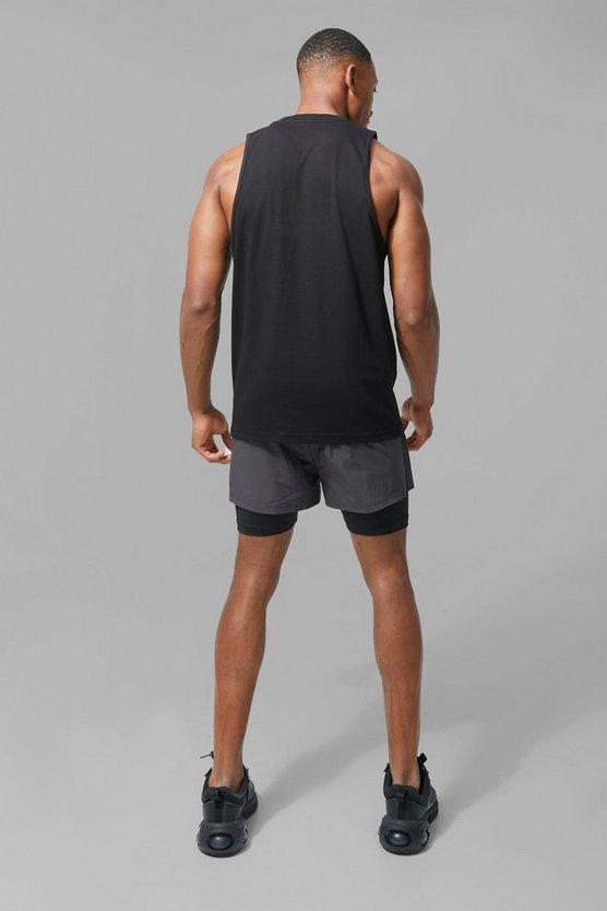 Man Active X Andrei Gym Racer-Tanktop