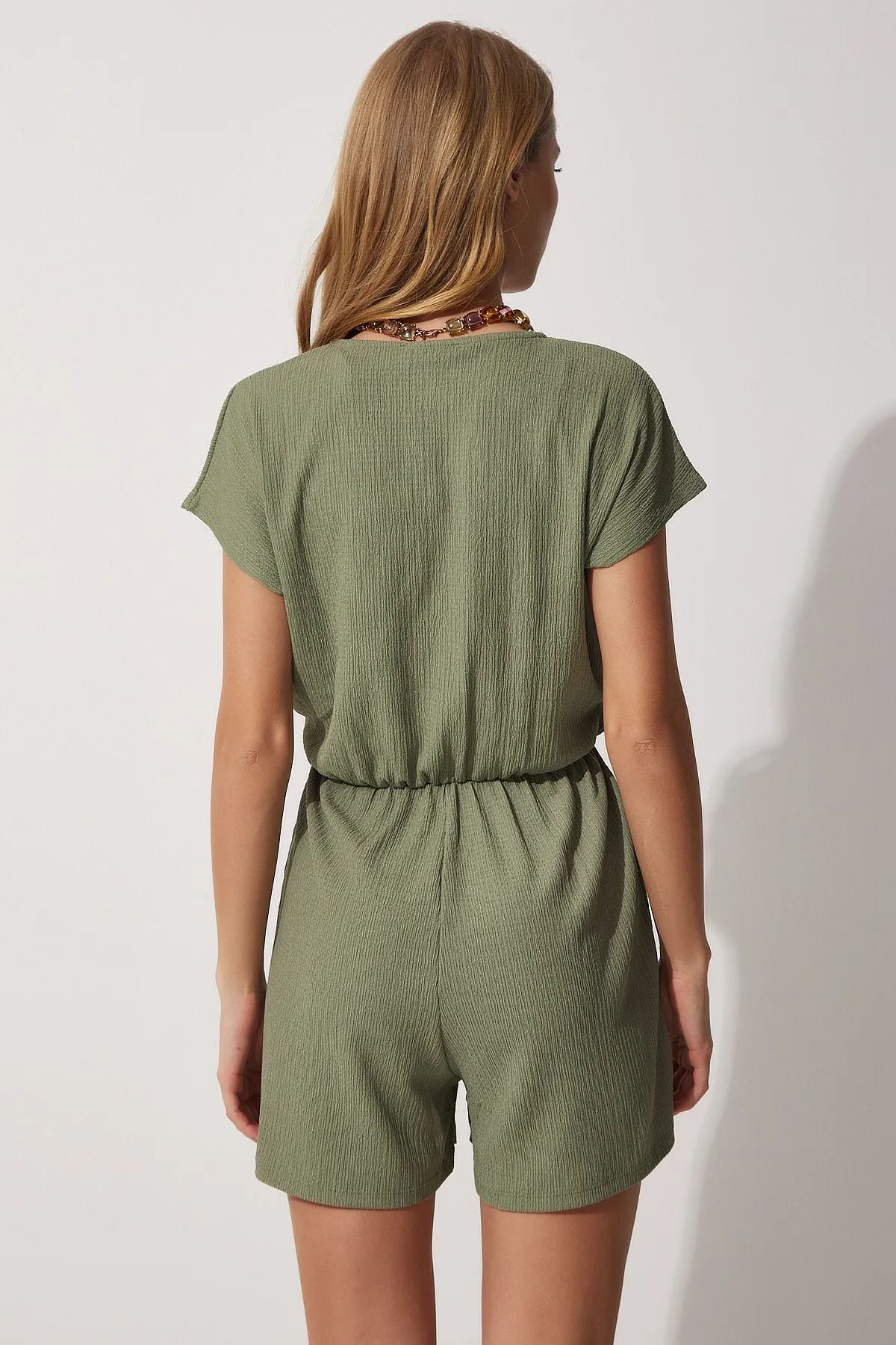 Happiness İstanbul  Jumpsuit - Khaki - Relaxed Fit