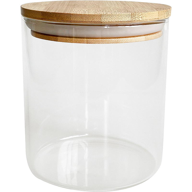 Cuisine Oppbevaringsboks 0,65 l glass rund