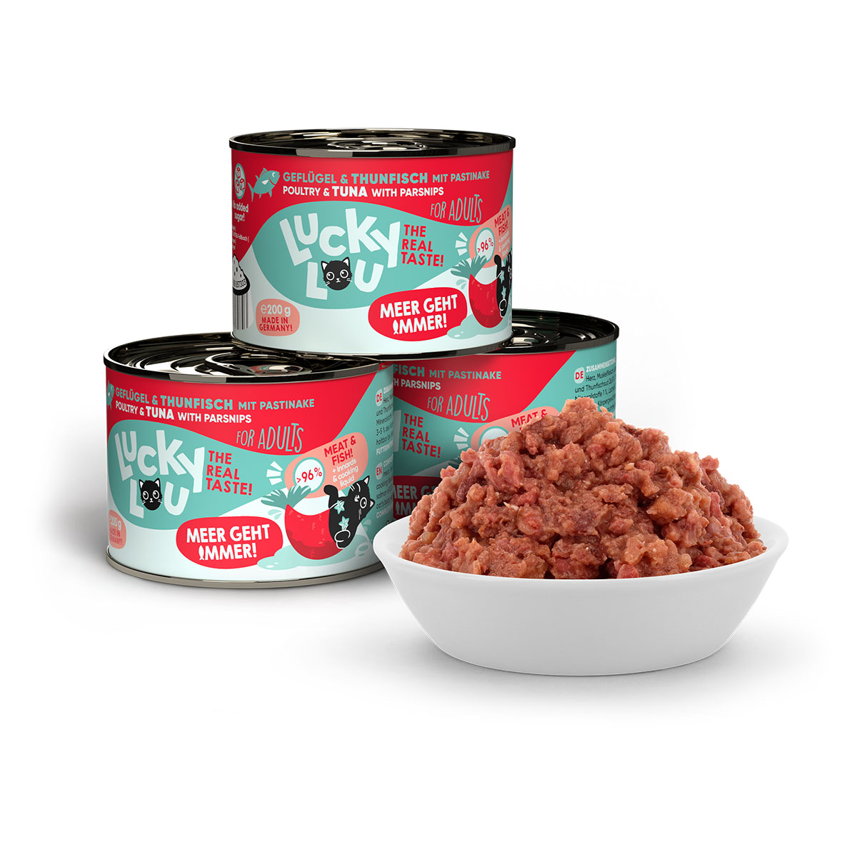 Lucky Lou Lifestage Adult Geflügel & Thunfisch bei ZooRoyal