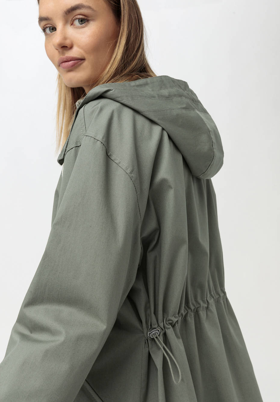 Parka Nature Shell aus reiner Bio-Baumwolle