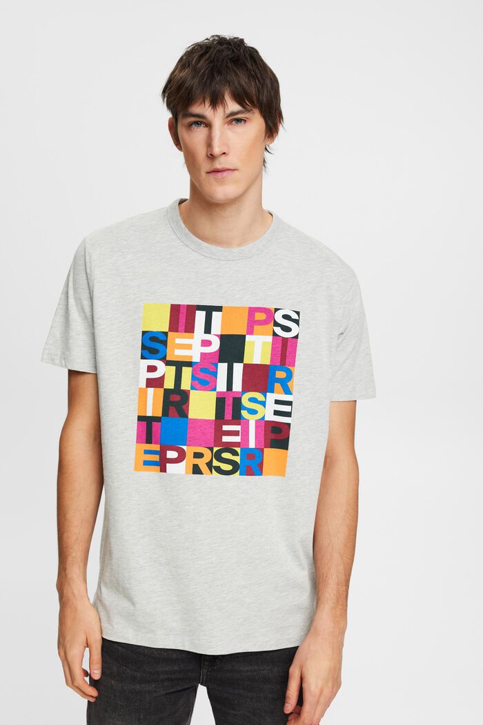 T-Shirt mit Logo-Print, Bio-Baumwolle