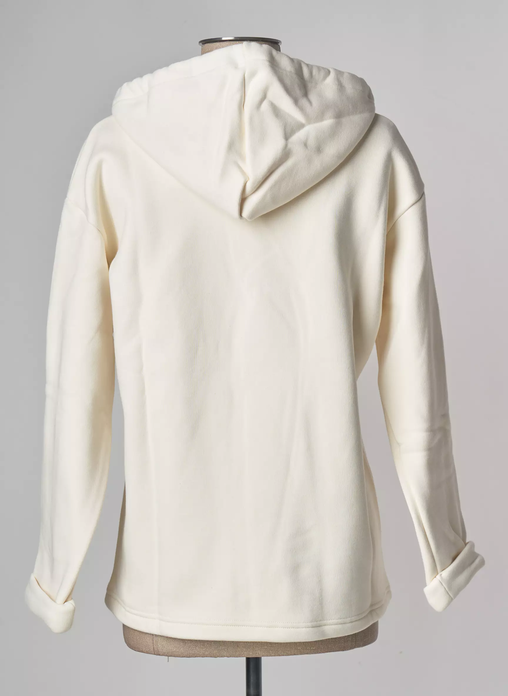 Lazy   Cosy Sweat Capuche Femme couleur beige