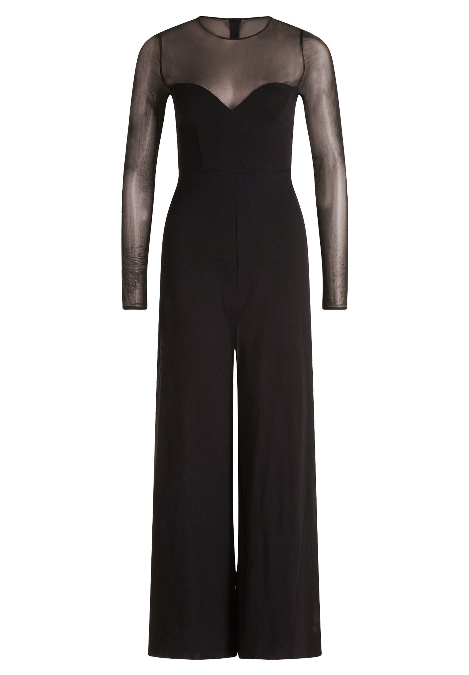 Vera Mont Jumpsuit mit 3/4 Arm (1-tlg) Transparent