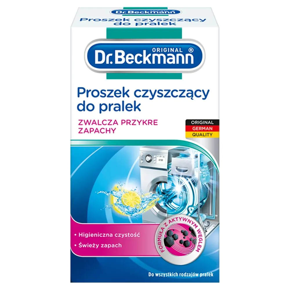 Dr. Beckmann skalbimo mašinų valymo milteliai