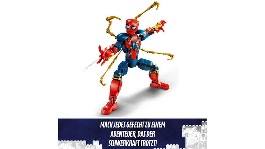 LEGO Marvel 76298 Iron Spider-Man Baufigur