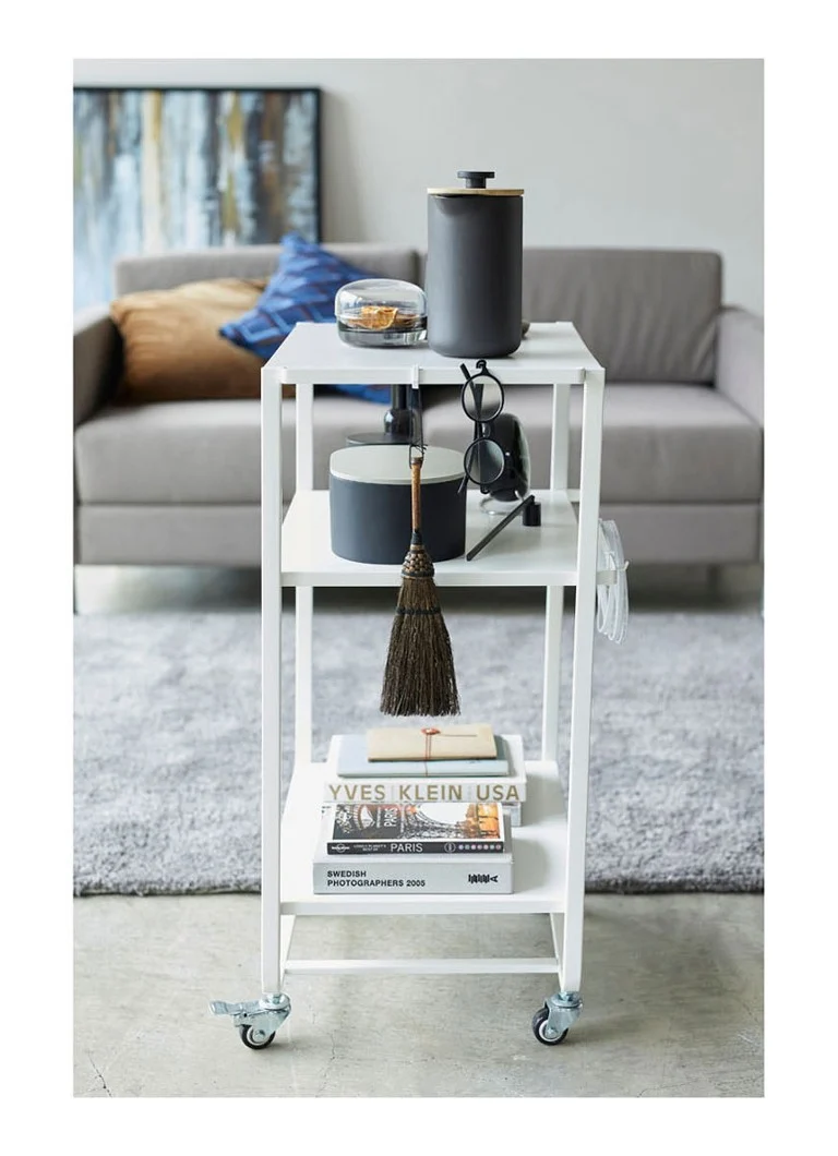 Yamazaki 3-Tiered Tower Storage Trolley