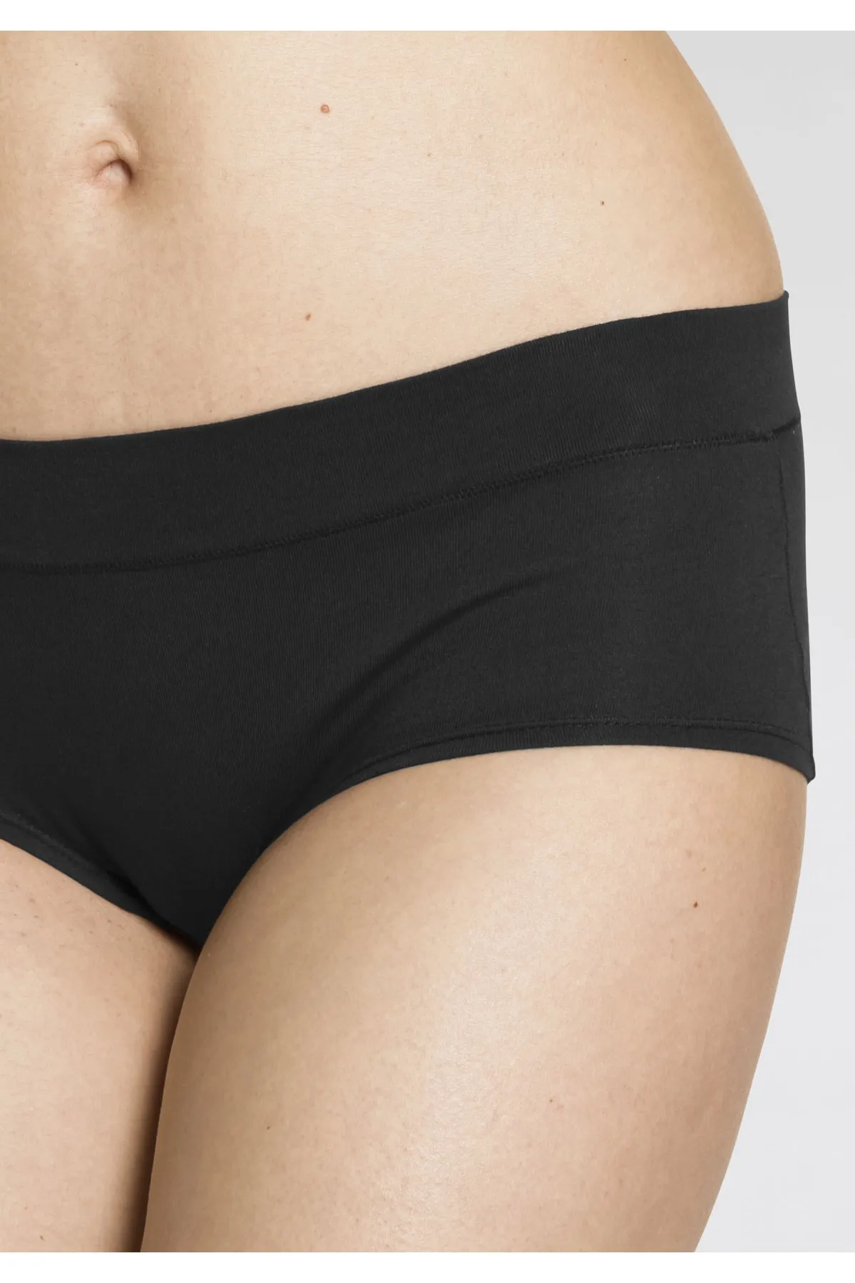 LASCANA  Unterhosen - Schwarz - Unifarben