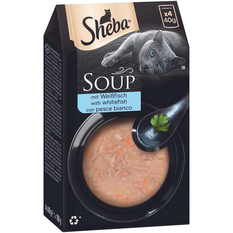 Sparpaket Sheba Classic Soup Frischebeutel 80 x 40 g | bitiba %