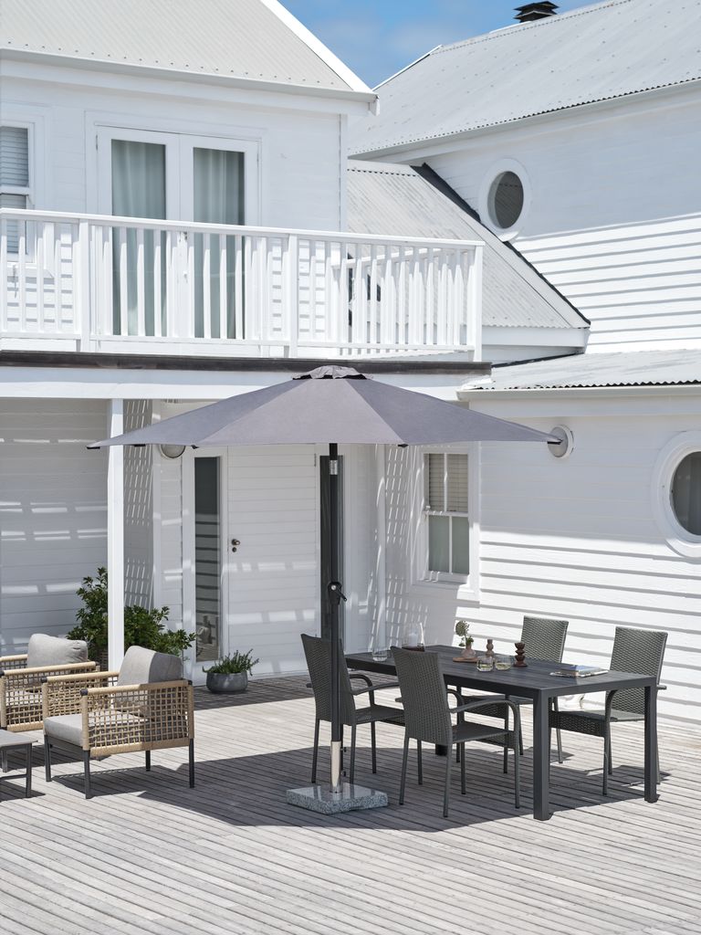 HALK Parasol targowy HALK Ø300 ciemnoszary