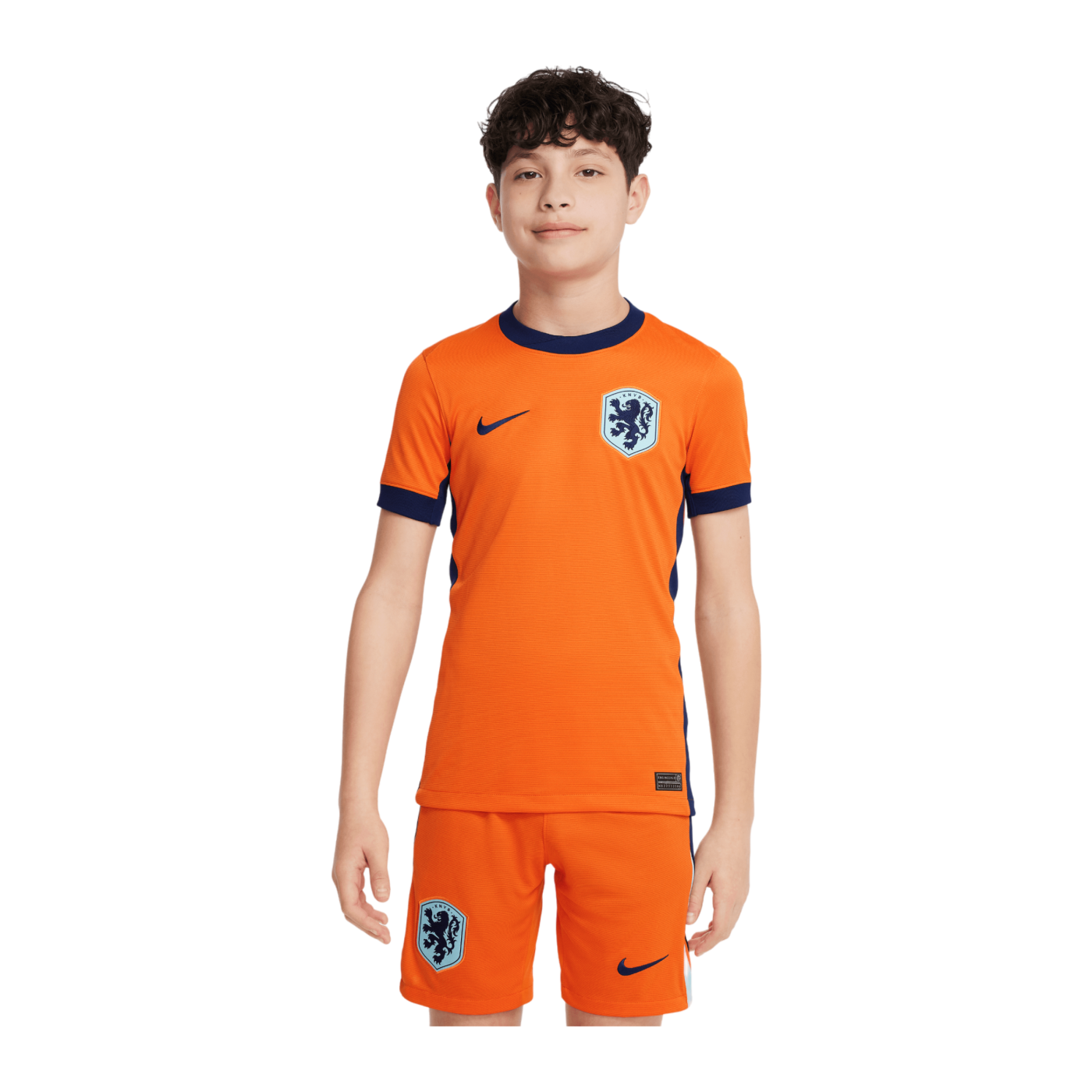 Nike Niederlande Trikot Home EM 2024 Kids Orange F819