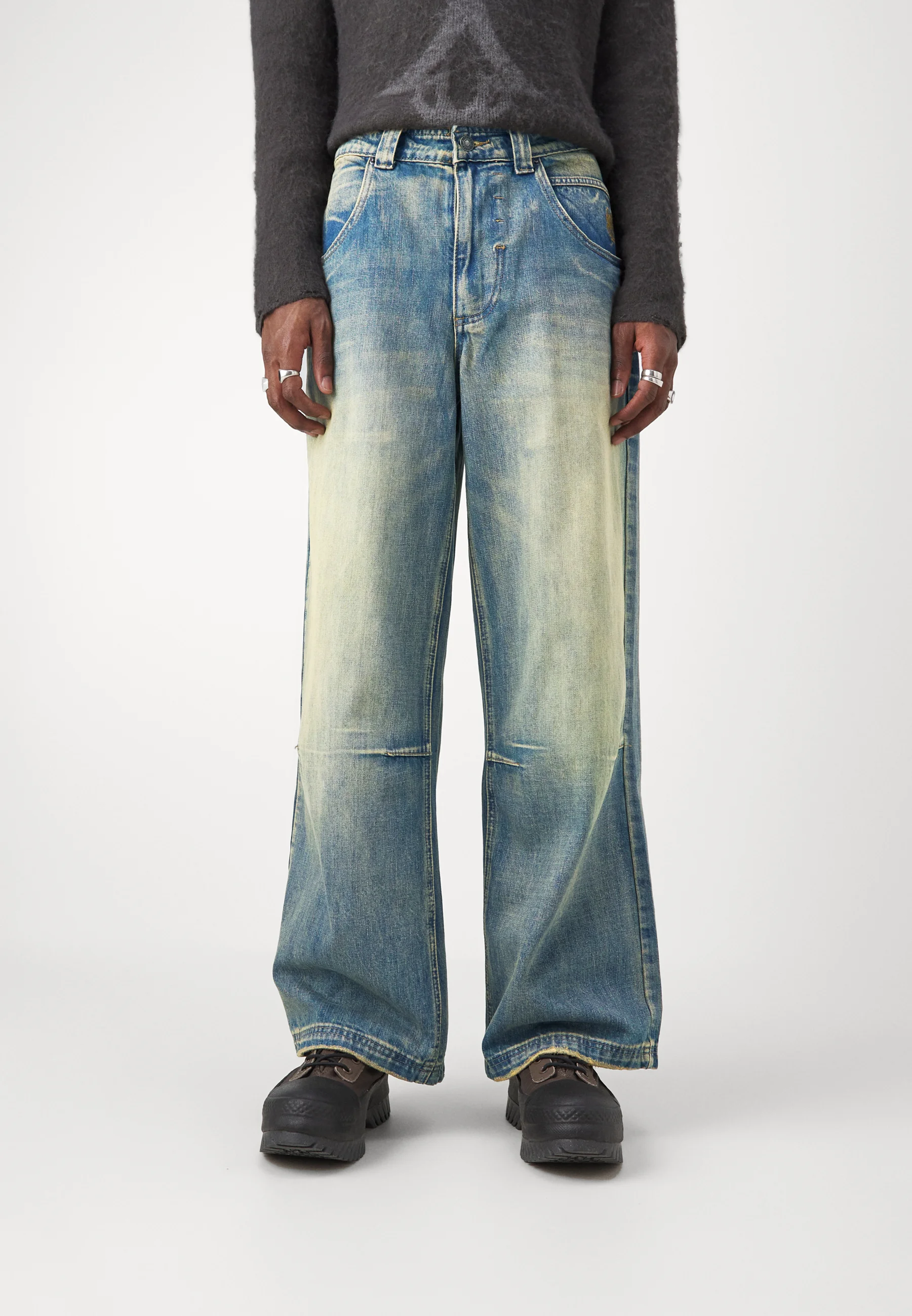 Jaded London UNION JACK COLOSSUS - Vaqueros holgados