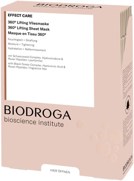 Biodroga Bioscience Institute Effect Care 360° Vliesmaske  Gesichtsmaske