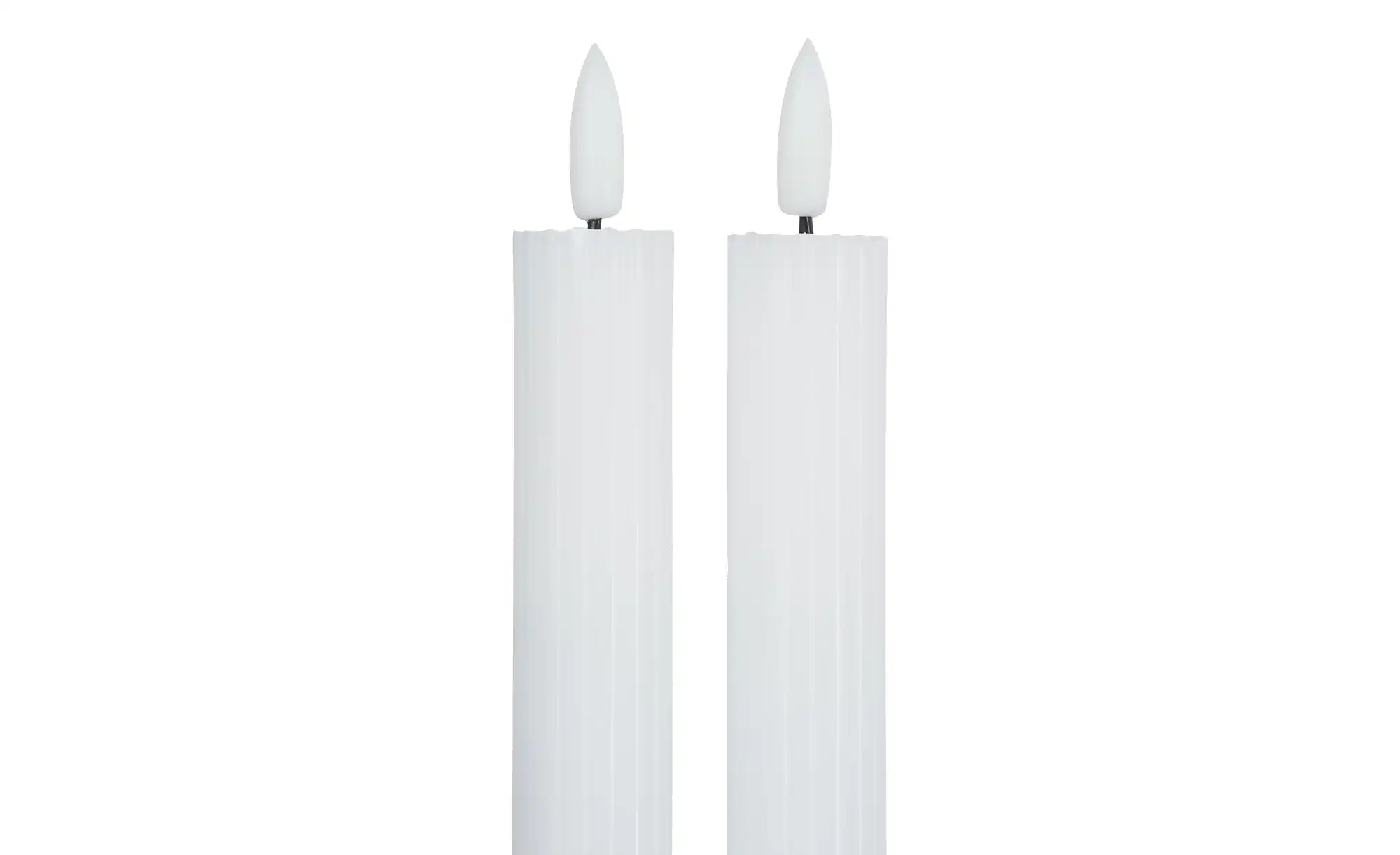 HOME STORY LED Stabkerze, 2er Set