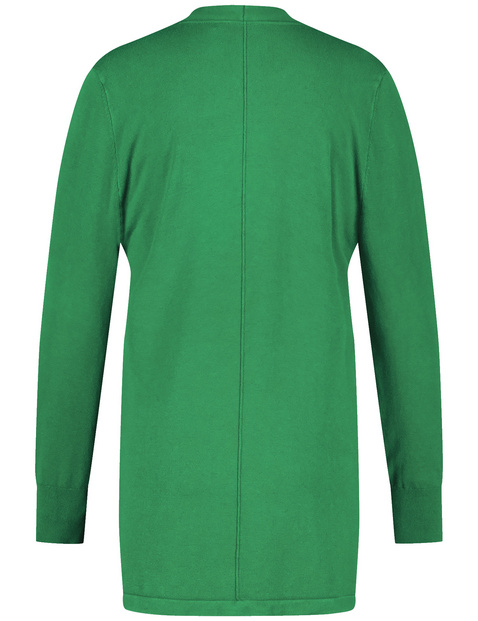 Offene Strickjacke