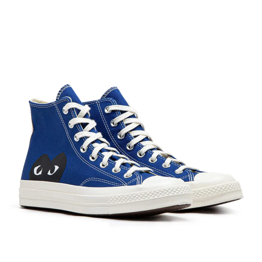 Converse x big heart chuck taylor all star 70 high blue quartz 171846CSP39 / schwarz