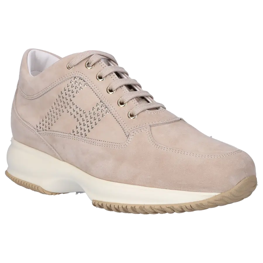 Hogan - Sneaker low 00N0S Veloursleder - beige