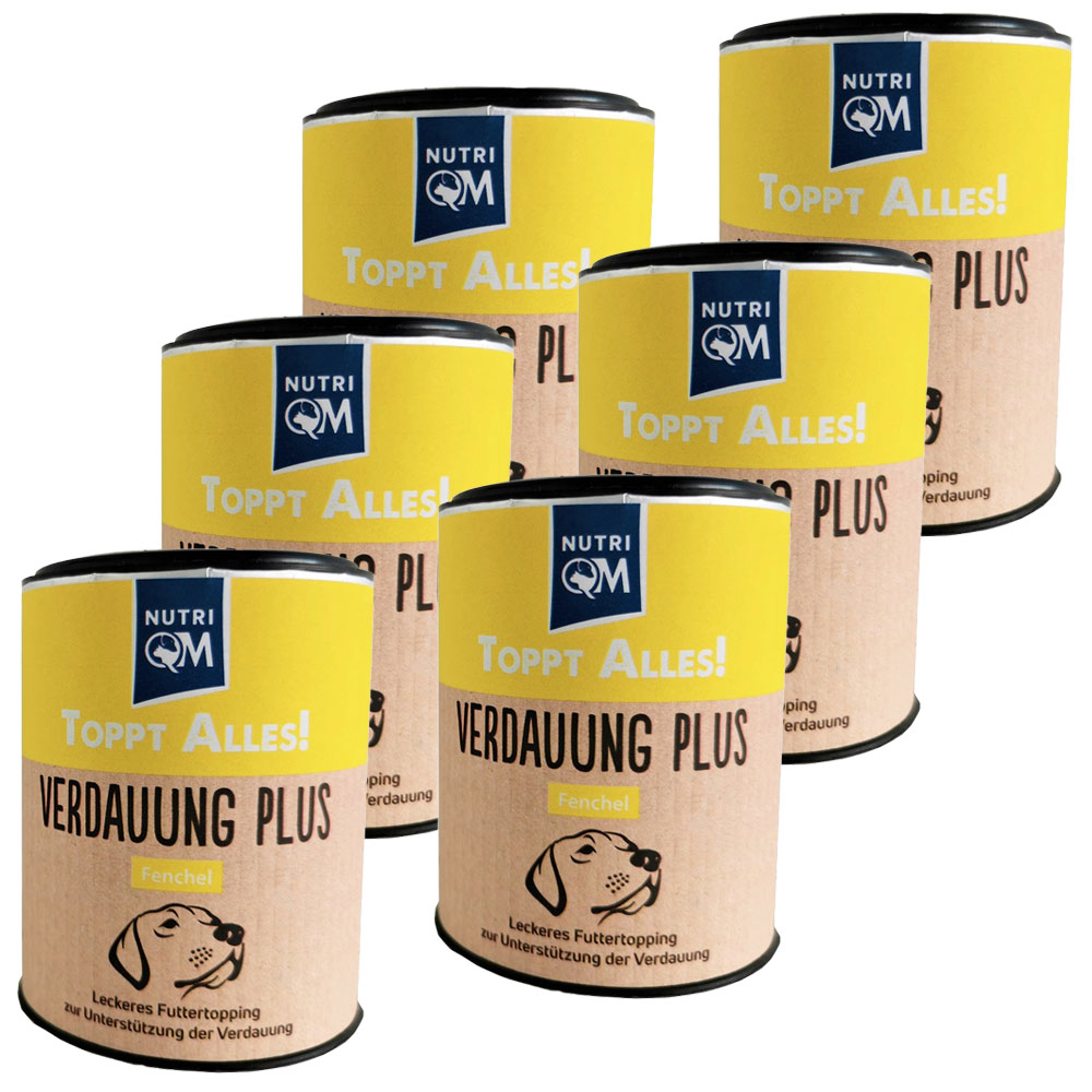 PetCom NutriQM Toppt Alles! Fenchel 50 g - 6er Set