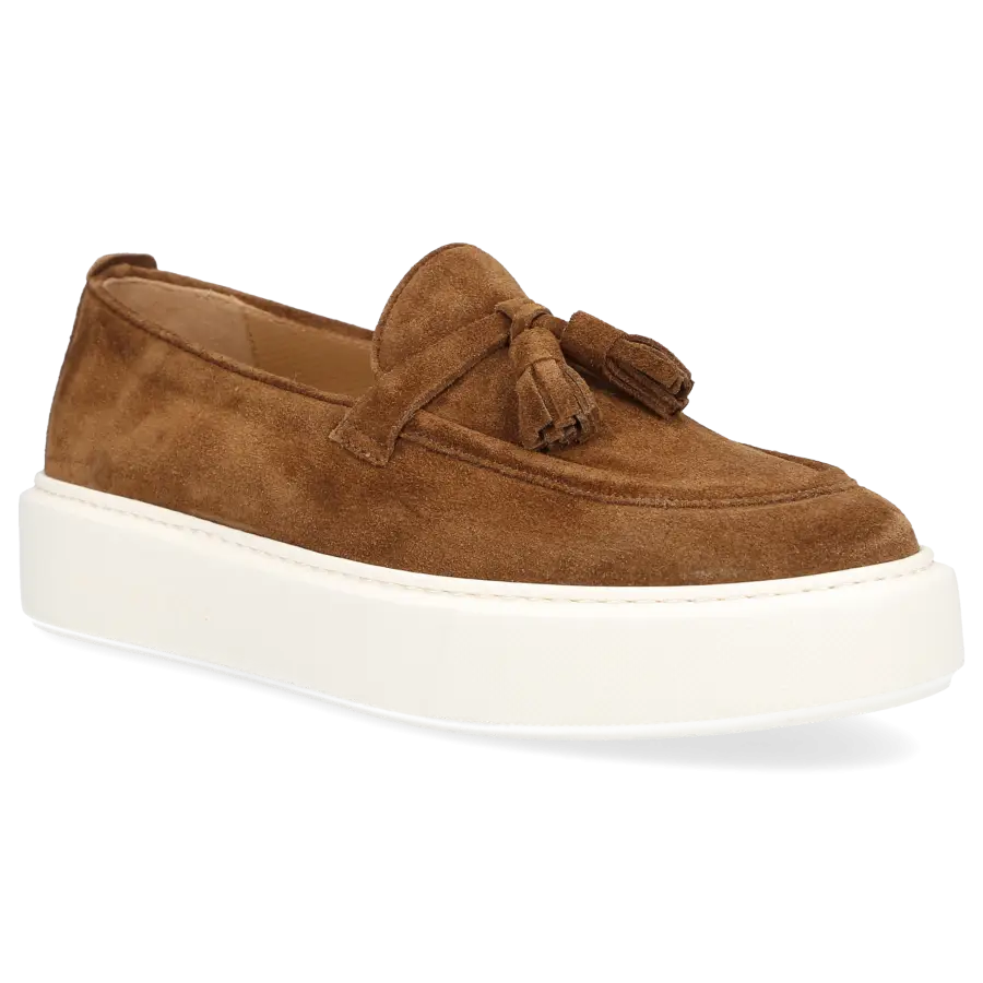 Henderson - Loafer SOFIA Veloursleder - beige