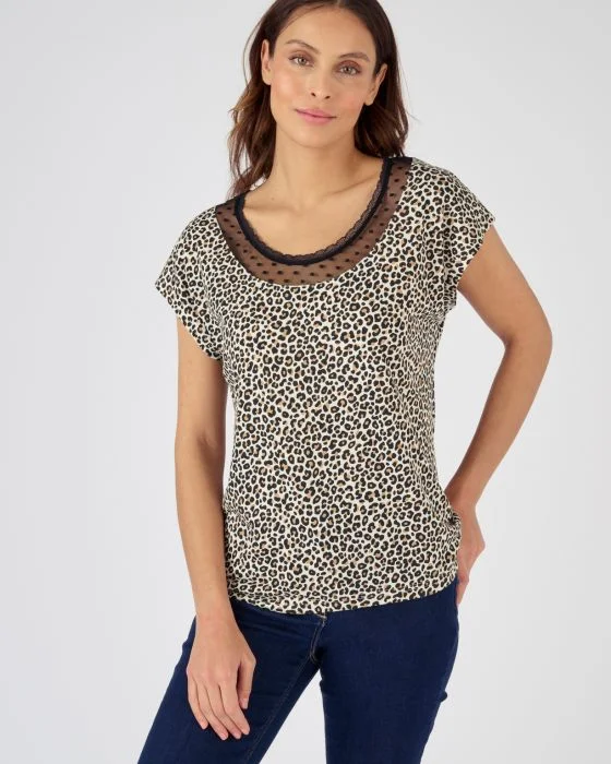 T-shirt Thermol'love tulle plumetis