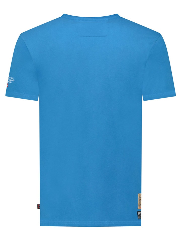 Geographical Norway Shirt in Blau günstig kaufen