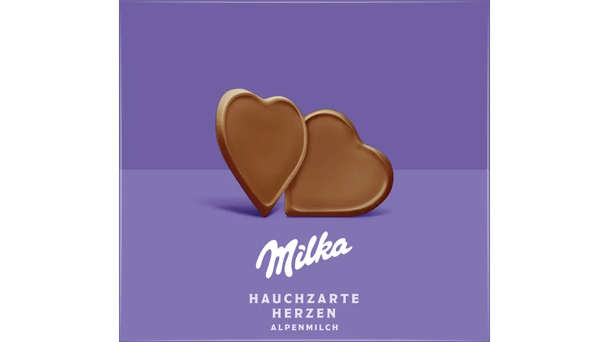 Milka Hauchzarte Herzen Alpenmilch 130 g