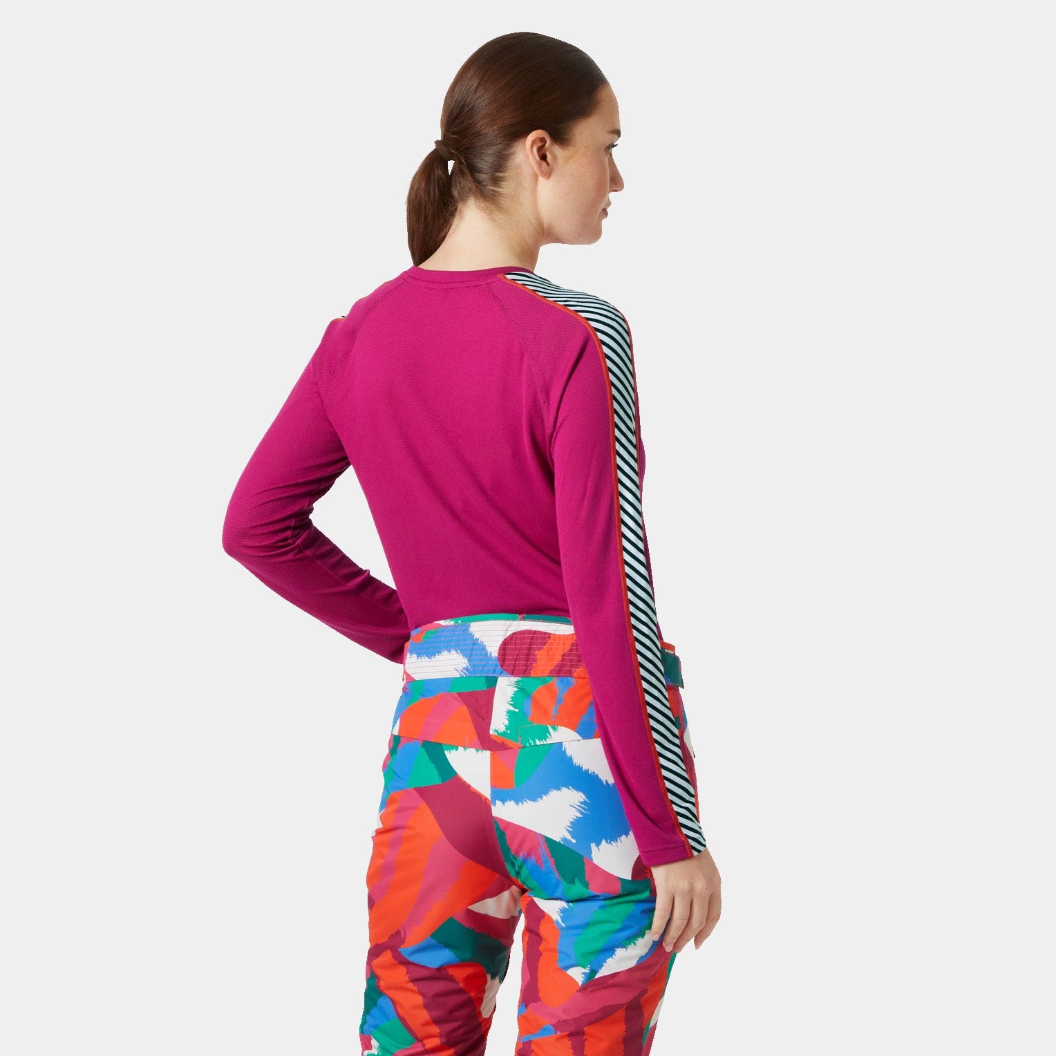 Women's LIFA® ACTIVE Stripe Crew Base Layer