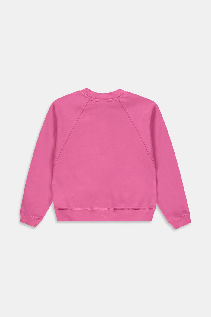 Sweatshirt aus Baumwolle mit halblangem Zipper