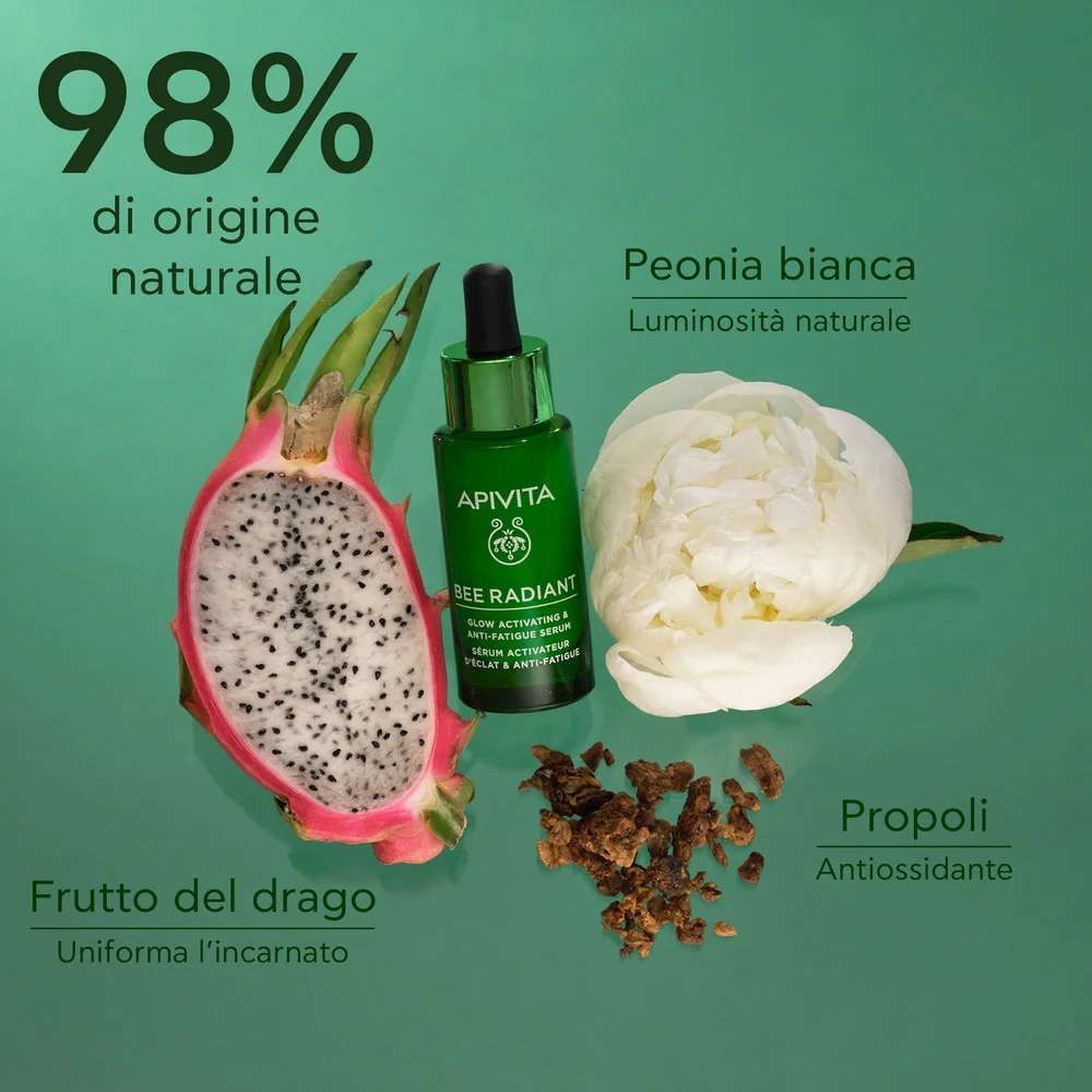 Bee Radiant Brightening and Anti-Fatigue Serum – Ansiktsserum for de første tegnene på tretthet