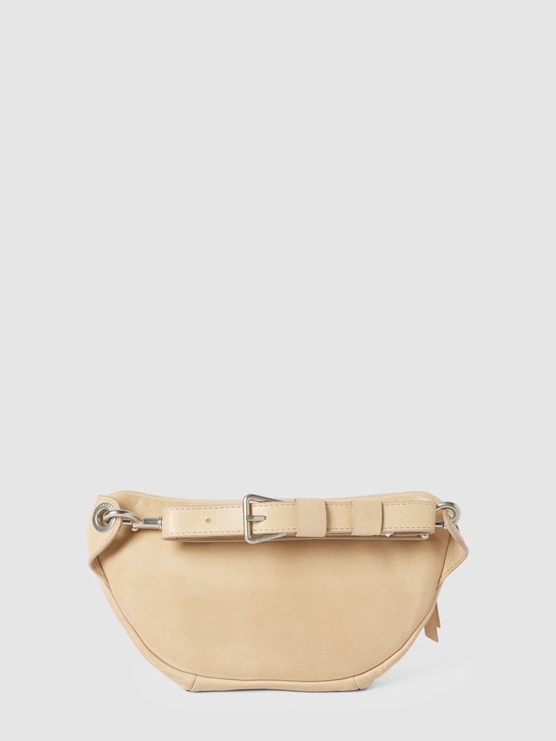 Crossbody Bag aus Leder Modell 'Tavia' in sand