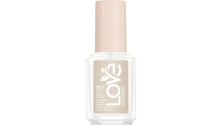 ESSIE LOVE Plant Based Base & Top Coat 13.5 ml