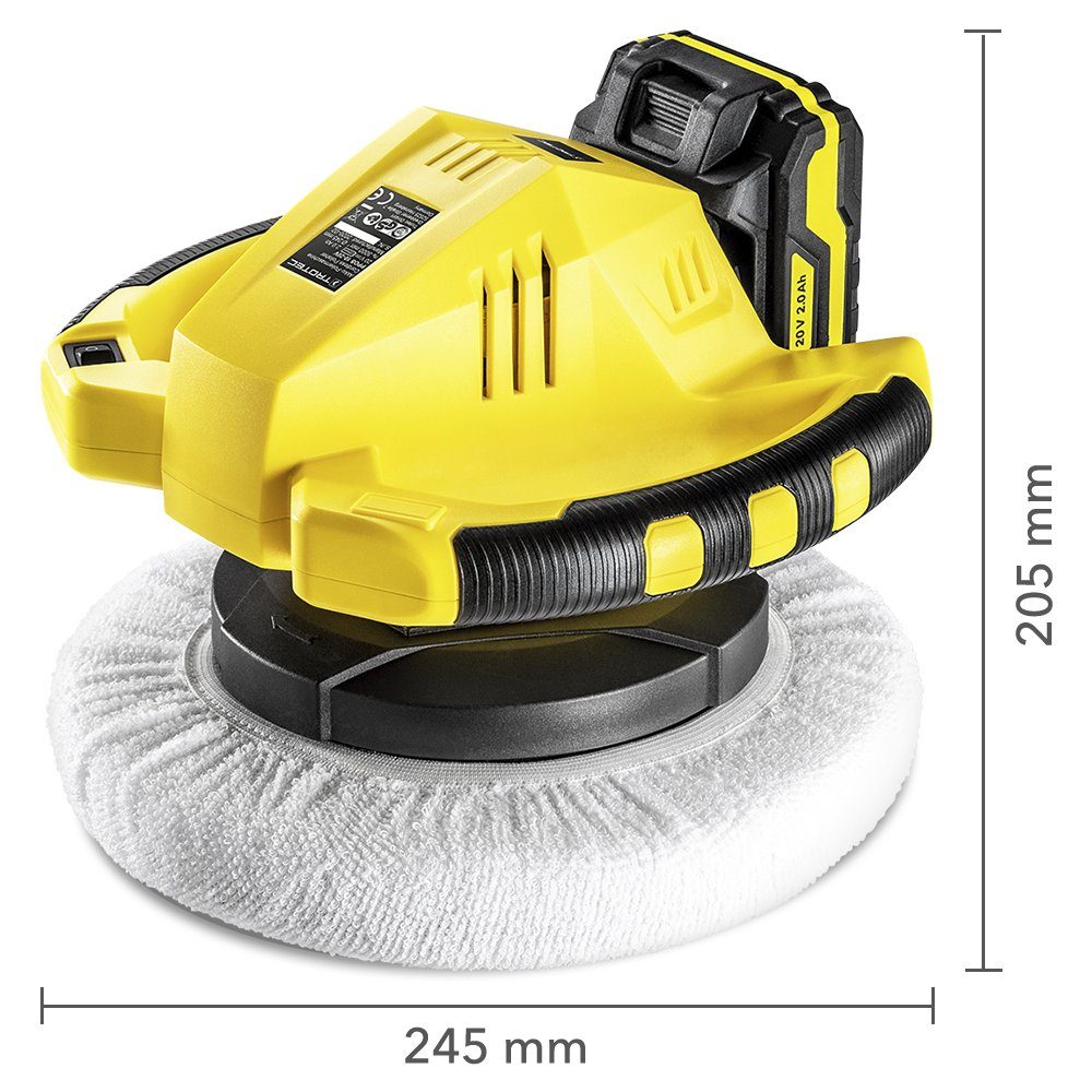 TROTEC Exzenter Poliermaschine PPOS 10-20V