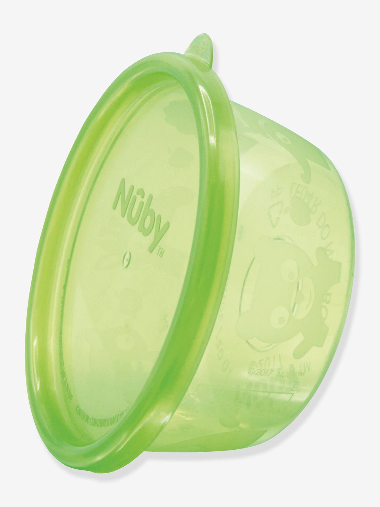 Lot de 6 pots pour encas NUBY multicolore