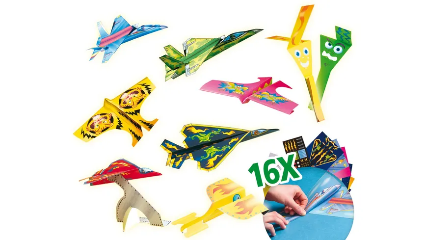 SES Creative 00852 - Papierflugzeuge falten