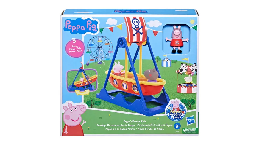 Hasbro - Peppa Pig Piratenschiff-Spaß mit Peppa