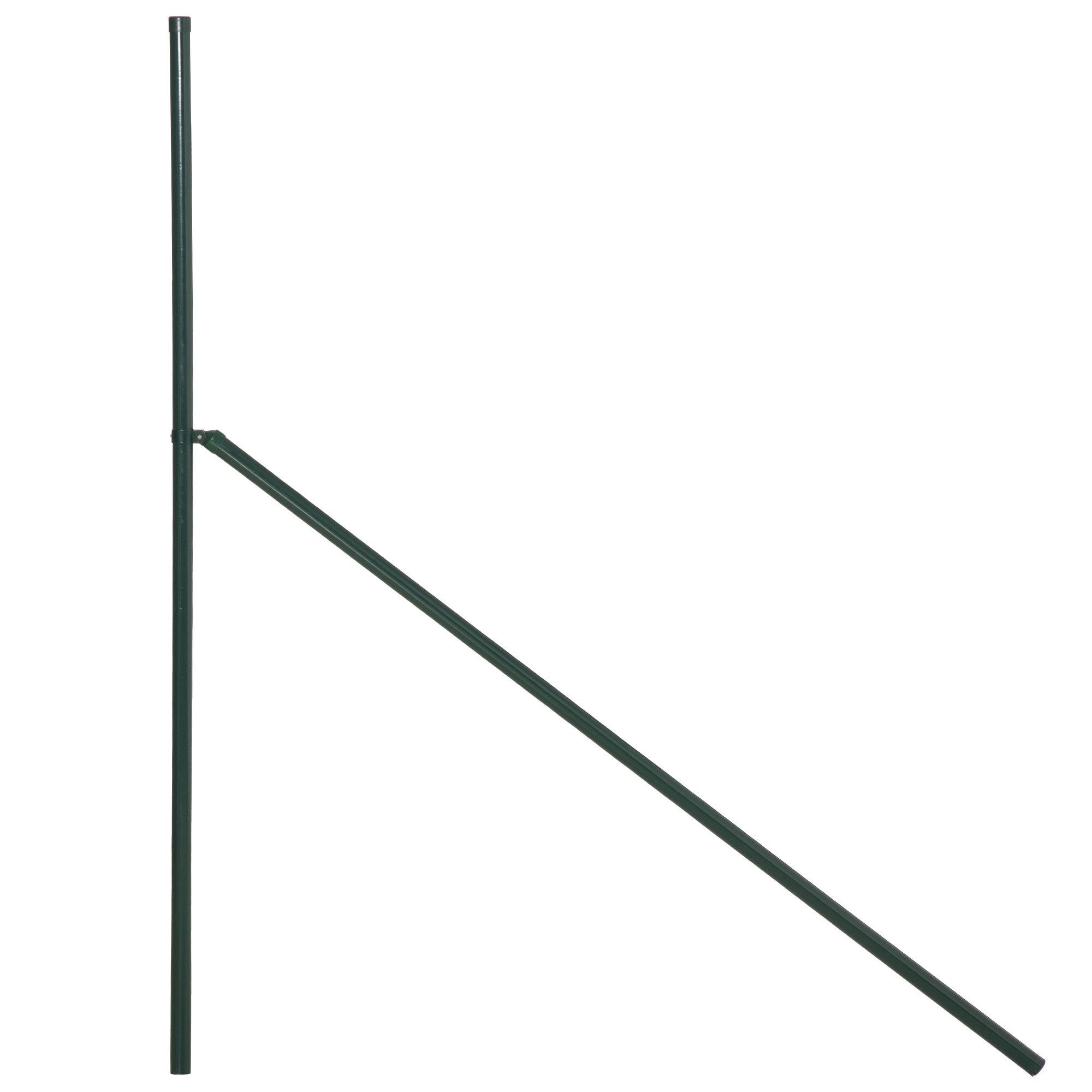 Outsunny Steinsäule Gartenzaun, (Set, 1-St., 1 x Gartenzaun), LxH: 1000x150 cm